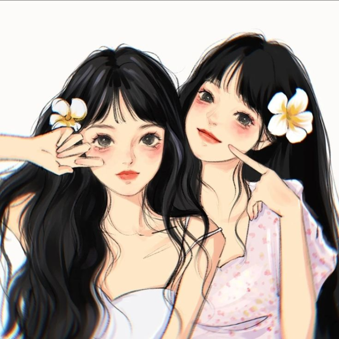 Gợi ý cho bạn 1001+ mẫu avatar đôi bạn thân cute nhất