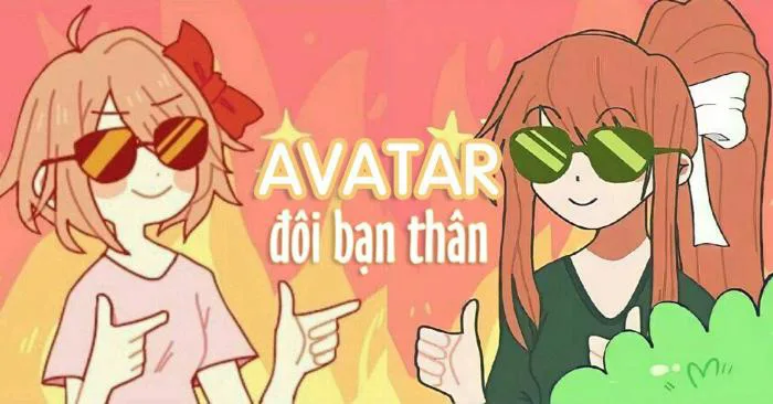 200 cặp avatar đôi bạn thân: Đáng yêu, hài hước, nhây lầy đủ cả - BlogAnChoi