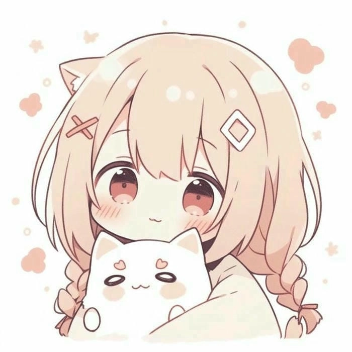 Bộ ảnh avatar cute girl chibi siêu dễ thương dành tặng bạn