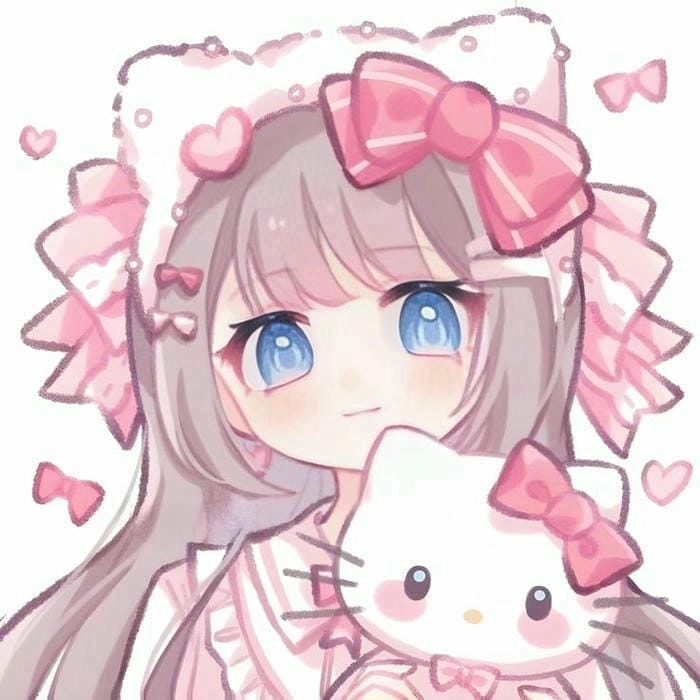 Bộ ảnh avatar cute girl chibi siêu dễ thương dành tặng bạn