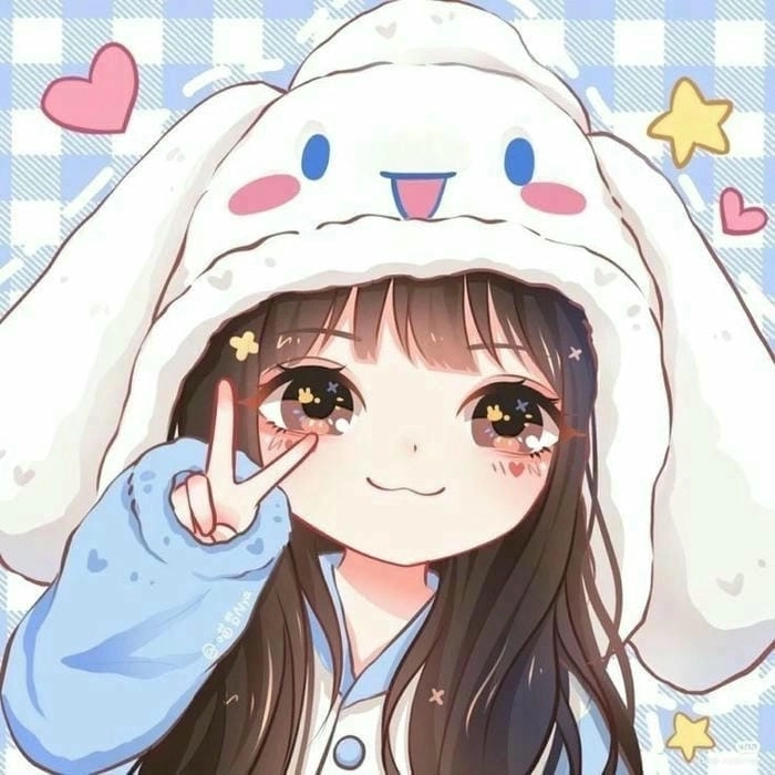 Bộ ảnh avatar cute girl chibi siêu dễ thương dành tặng bạn
