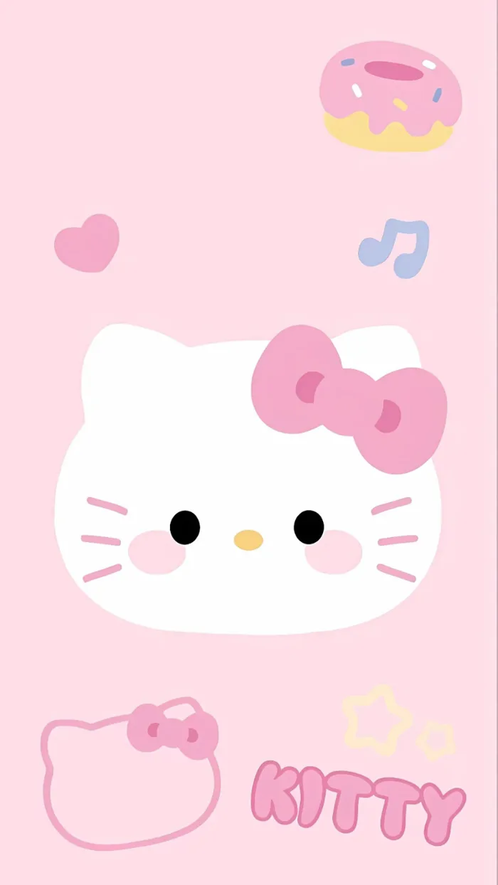 TOP 255+ Hình nền Hello Kitty màu hồng siêu ĐÁNG YÊU, đẹp, cực nét
