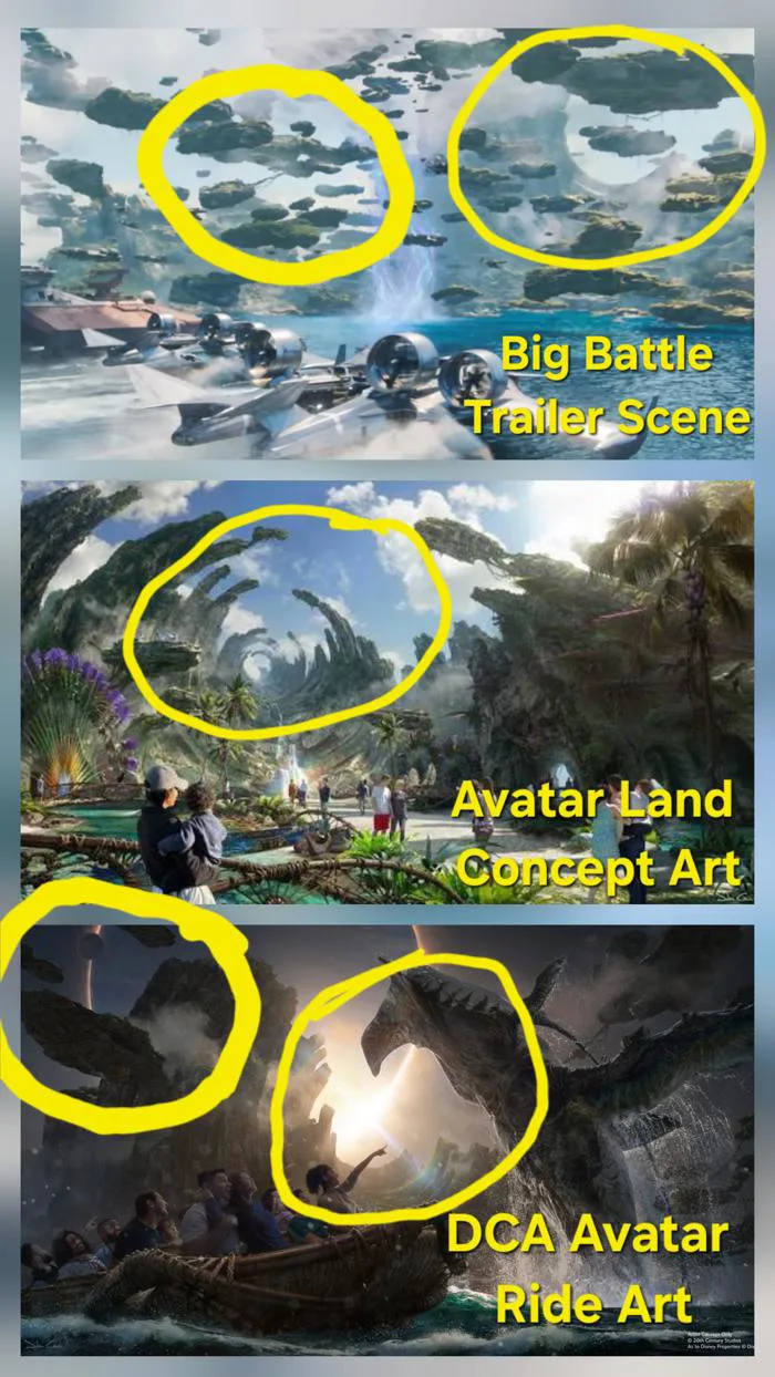 The Avatar Land Concept Art has some interesting ties to the newest Avatar trailer : r/Disneyland The Avatar Land Concept Art has some interesting ties to the newest Avatar trailer : r/Disneyland