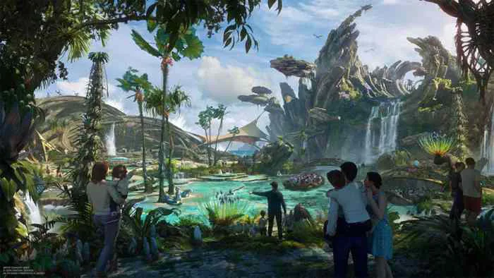 Disneyland surprise reveals concept art for new 'Avatar' land Disneyland surprise reveals concept art for new 'Avatar' land