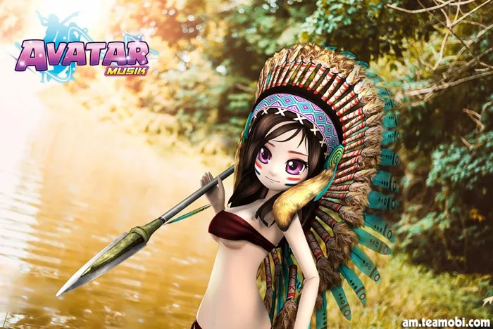 Bộ ảnh thổ dân cực kỳ gợi cảm theo phong cách Avatar Musik <img decoding=