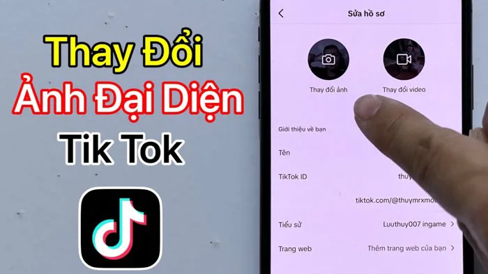 Cách thay đổi ảnh đại diện TikTok, Và Đặt Video Làm Avatar TikTok