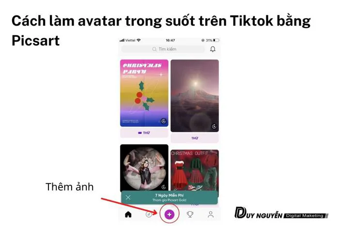 Cách làm avatar trong suốt trên tiktok đơn giản dễ thực hiện | Duy Nguyễn -  Giảng viên marketing uy tín