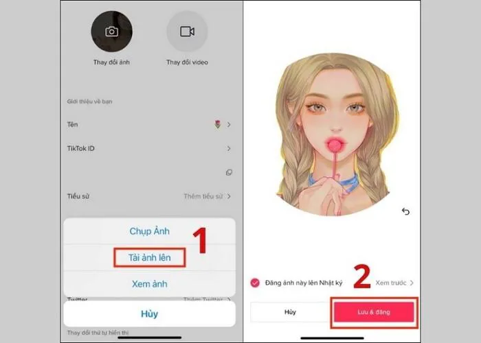 Hướng dẫn cách làm Avatar trong suốt trên Tiktok cực dễ