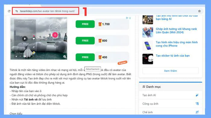Cách làm avatar TikTok trong suốt cực đơn giản nhanh chóng