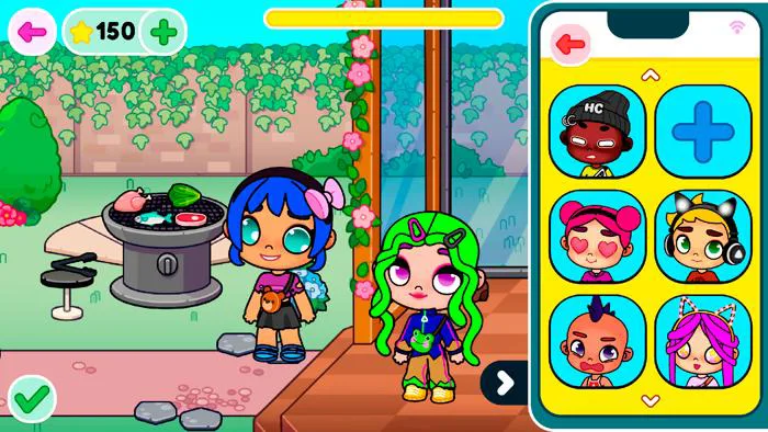 Avatar World Characters - chơi trực tuyến miễn phí trên Yandex Games