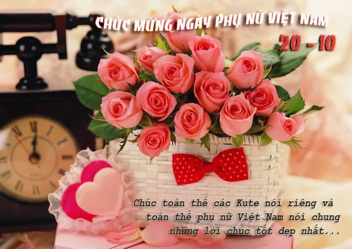 Hình nền 20/10 đẹp, ý nghĩa nhất, độ phân giải cao