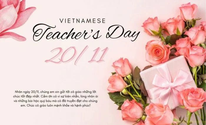 999+ hình ảnh chúc mừng 20/11 đẹp nhất, ý nghĩa nhất tri ân thầy cô