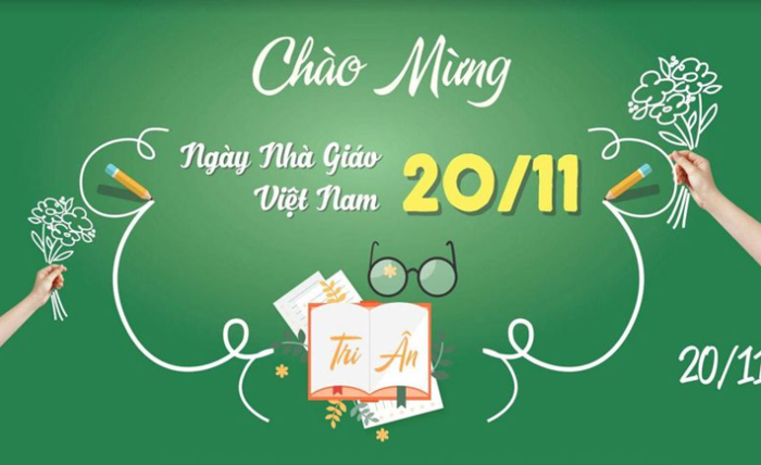 Những mẫu background ý nghĩa chào mừng ngày Nhà giáo Việt Nam 20/11