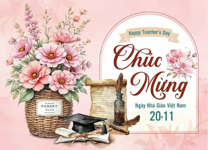 999+ hình ảnh chúc mừng 20/11 đẹp nhất, ý nghĩa nhất tri ân thầy cô