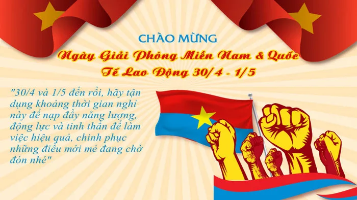 Tải miễn phí) Background 30/4 - 1/5 đẹp, full HD, không chèn logo