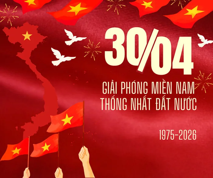 20+ Mẫu Backdrop 30/4 – 1/5 Đẹp, Ấn Tượng 2026