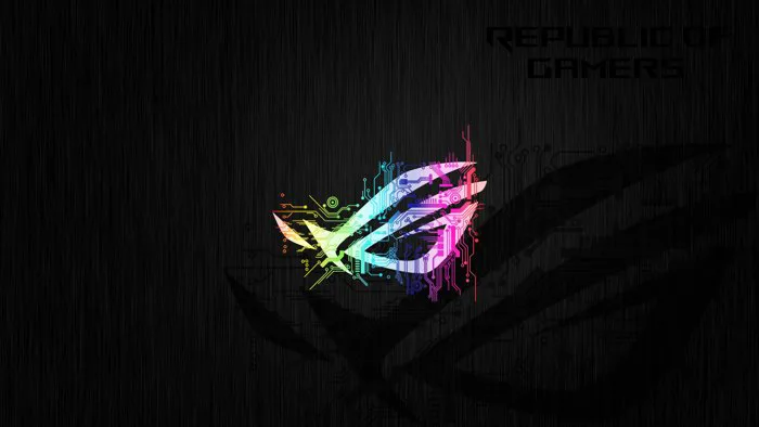 Asus ROG 4K Ultra HD Tech Wallpaper: Republic of Gamers Vivid Design | 3840x2160 | Wallpaper Abyss