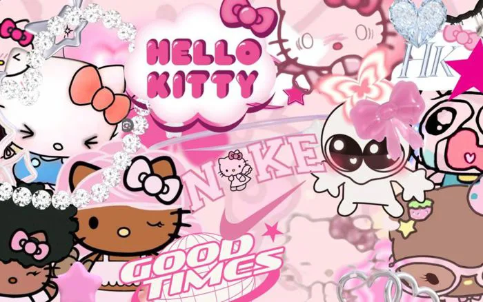 Top 99+ hình nền Hello Kitty màu hồng cute nhất 2025