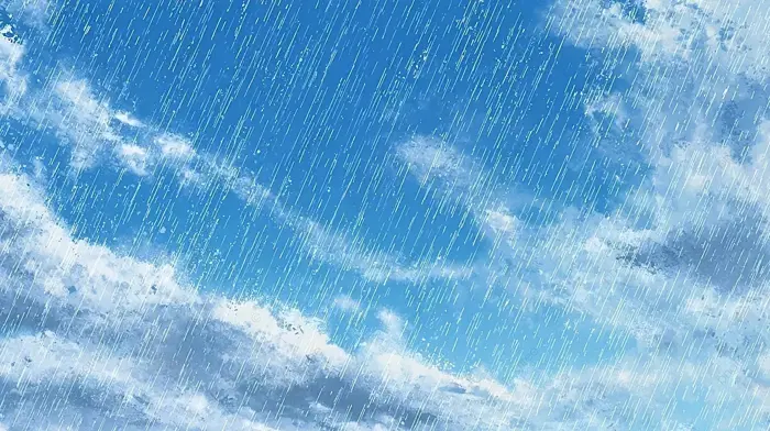 Hình nền Nền Bầu Trời Mưa Cảnh Với Bầu Trời Xanh Và Những đám Mây Trắng Xơ  Lên ​​những Cơn Mưa Gợi Lên Mưa Phùn, Nhiều Mưa, Bầu Trời, Màu Xanh Da