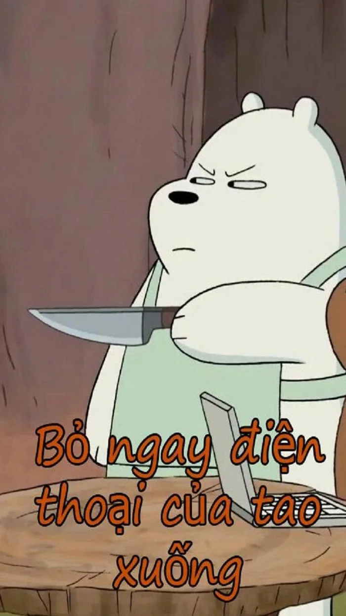 Hình nền bỏ điện thoại tao xuống cực chất