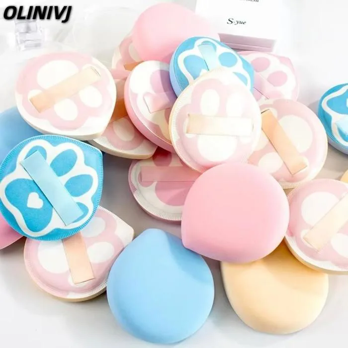 OLINIVJ Bọt Biển Bột Dễ Thương, Kem Nền Di Động Đệm Puff, Móng Vuốt Mèo  Chất Lượng Cao Hình Đệm Không Khí Làm Đẹp Mỹ Phẩm Dụng Cụ Trang Điểm Bọt  Biển |