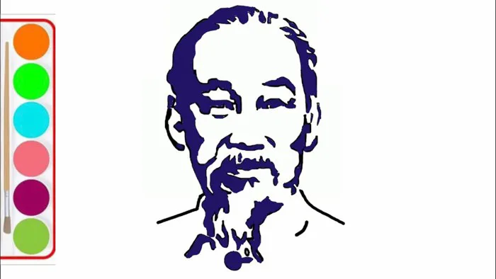 Vẽ và tô màu tranh thiếu nhi | Bác Hồ kính yêu #Hồ Chí Minh #Nguyễn Ái Quốc #color Vẽ và tô màu tranh thiếu nhi | Bác Hồ kính yêu #Hồ Chí Minh #Nguyễn Ái Quốc #color
