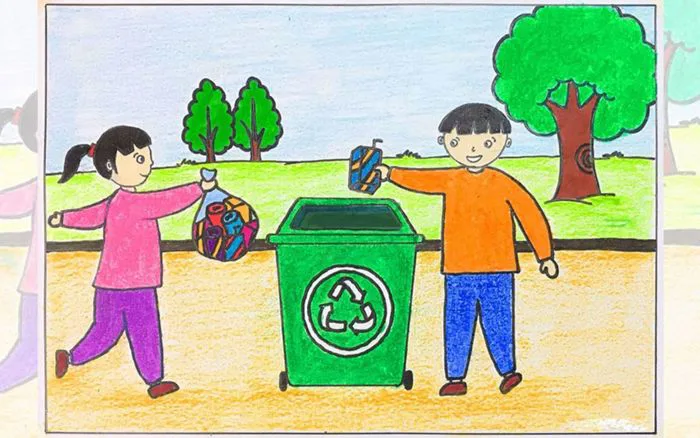 80+ Mẫu vẽ tranh bảo vệ môi trường đơn giản và đẹp nhất 2025