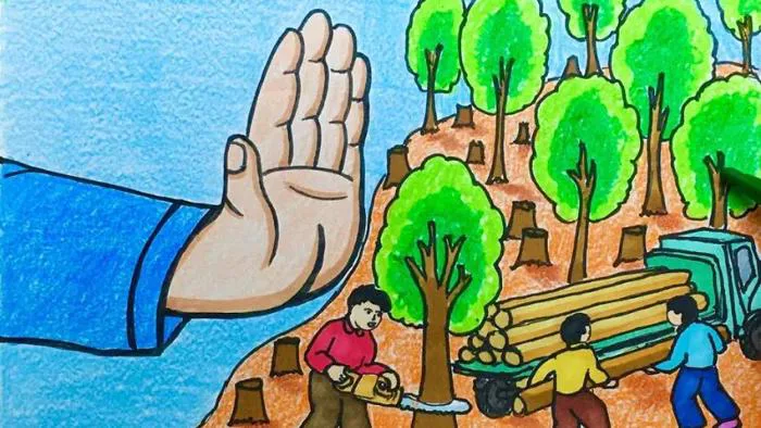 99+ Mẫu Tranh Bảo Vệ Môi Trường Đẹp, Ý Nghĩa & Độc Đáo Nhất