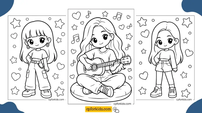 BLACKPINK Coloring Pages — 24 Free Printable PDFs