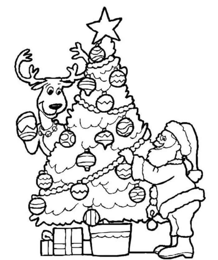 Sưu tầm 90+ mẫu tranh tô màu cây thông Noel tuyệt đẹp - topanh.com