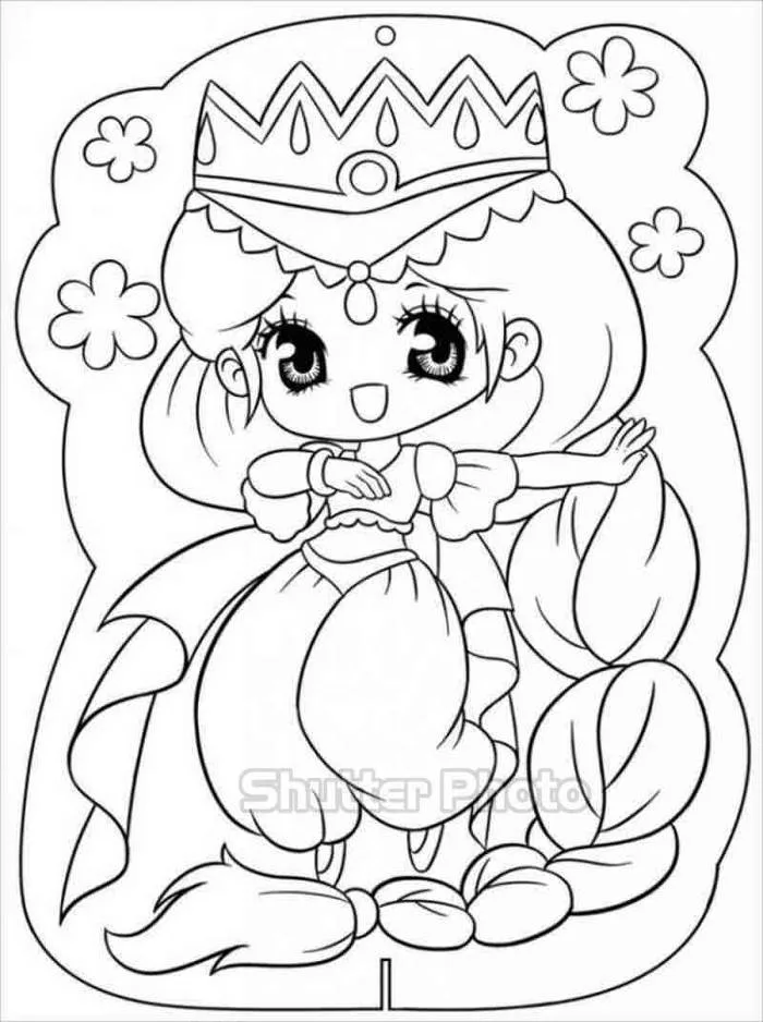 Tổng hợp tranh tô màu chibi cute không thể bỏ qua Update 2026