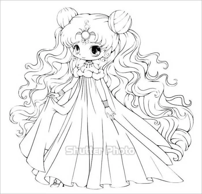 Tổng hợp tranh tô màu chibi cute không thể bỏ qua Update 2026