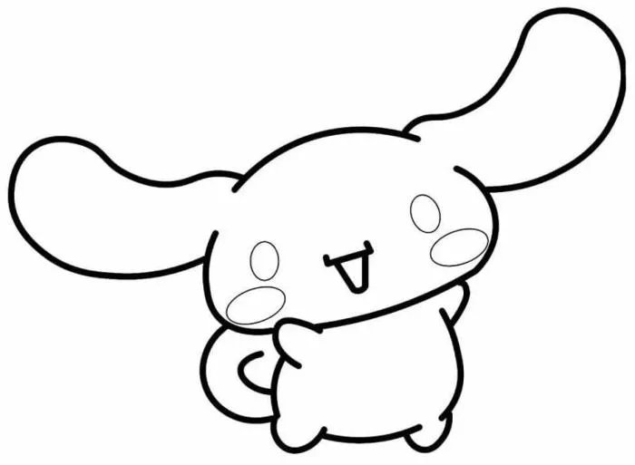 Tranh tô màu Cinnamoroll: Mẫu đẹp, dễ tô cho bé mọi độ tuổi