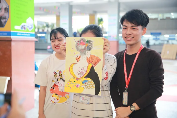 Cuộc thi vẽ tranh chào mừng ngày Phụ nữ Việt Nam 20/10 - KHOA NHẬT BẢN HỌC