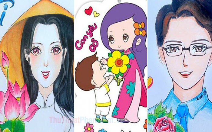 Khám phá những bức tranh anime 20-11 đẹp nhất, đầy sáng tạo và ý nghĩa,  dành tặng thầy cô nhân ngày đặc biệt.