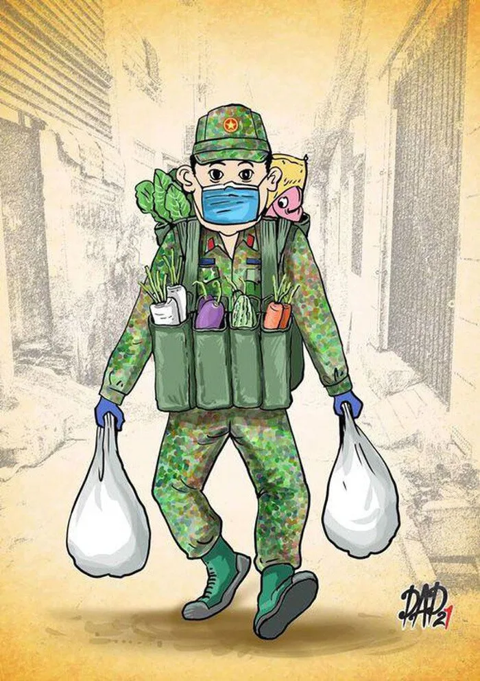 35 mẫu tranh vẽ ngày 22/12 đẹp và ý nghĩa năm 2022