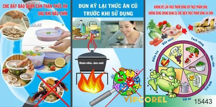 AN TOÀN THỰC PHẨM | VIPcorel.com - Thư viện mẫu thiết kế đồ họa CorelDRAW  (CDR).
