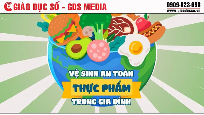 Vệ sinh an toàn thực phẩm trong gia đình