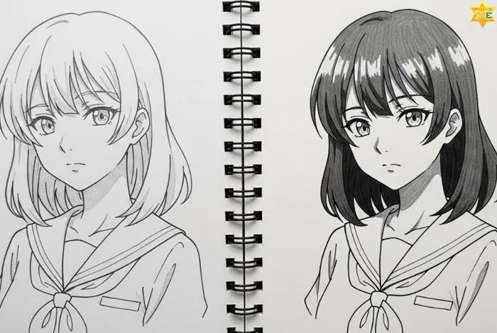 Cách vẽ Anime nữ đẹp đơn giản: 5 bước cho người mới 2026
