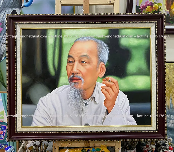 Tranh Bác Hồ - Tranh Vẽ Bác Hồ - Tranh Chân Dung Bác Hồ Tranh Bác Hồ - Tranh Vẽ Bác Hồ - Tranh Chân Dung Bác Hồ