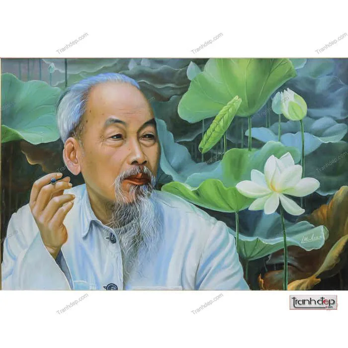 Tranh Vẽ Bác Hồ 11 Tranh Vẽ Bác Hồ 11