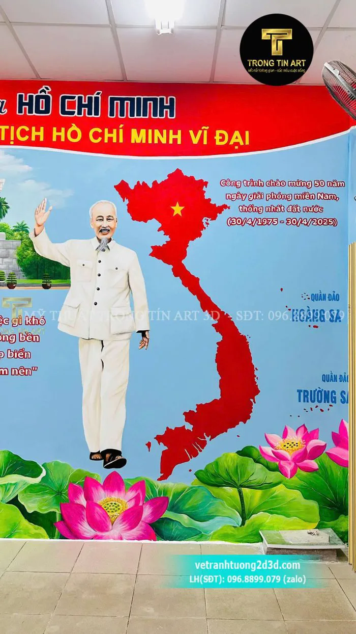 Vẽ Tranh Bác Hồ - Không Gian Văn Hóa Hồ Chí Minh Vẽ Tranh Bác Hồ - Không Gian Văn Hóa Hồ Chí Minh