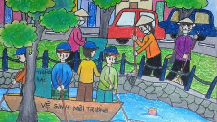 60+ mẫu vẽ tranh bảo vệ môi trường đẹp, ý nghĩa nhất