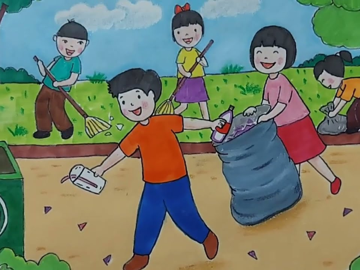 89+ Mẫu vẽ tranh bảo vệ môi trường đơn giản cho bé
