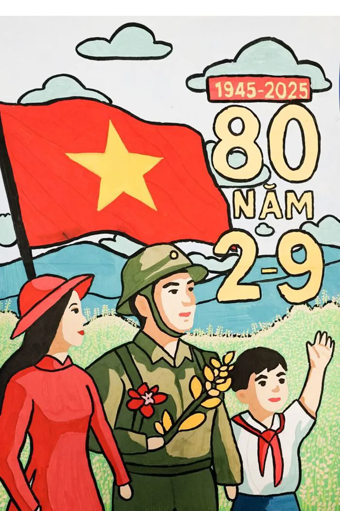 Nguyễn Siêu School (Hanoi, Vietnam) - Học sinh Trường Nguyễn Siêu vẽ 1.437  bức tranh 