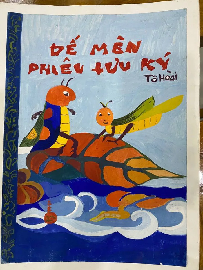Trang trí bìa sách