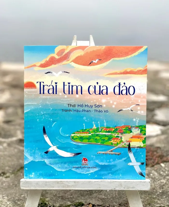 Bức tranh quần đảo Trường Sa dung dị mà thơ mộng, đầy màu sắc