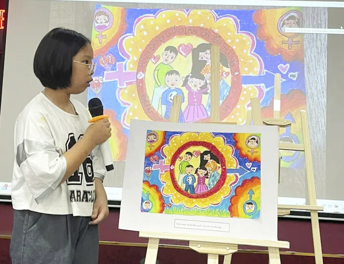 Truyền thông “Chung tay vì bình đẳng giới” qua tranh - Báo Khánh Hòa điện tử Truyền thông “Chung tay vì bình đẳng giới” qua tranh - Báo Khánh Hòa điện tử