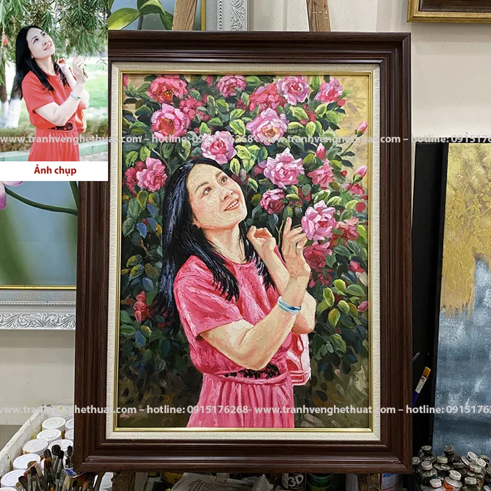 Vẽ Tranh Chân Dung - Vẽ Tranh Truyền Thần Bằng Sơn Dầu Vẽ Tranh Chân Dung - Vẽ Tranh Truyền Thần Bằng Sơn Dầu