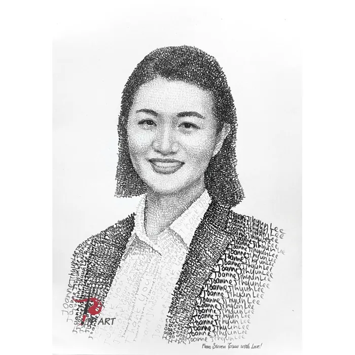 Nhận vẽ tranh chân dung bằng chữ theo yêu cầu, tranh vẽ tay bằng chì thủ công Nhận vẽ tranh chân dung bằng chữ theo yêu cầu, tranh vẽ tay bằng chì thủ công
